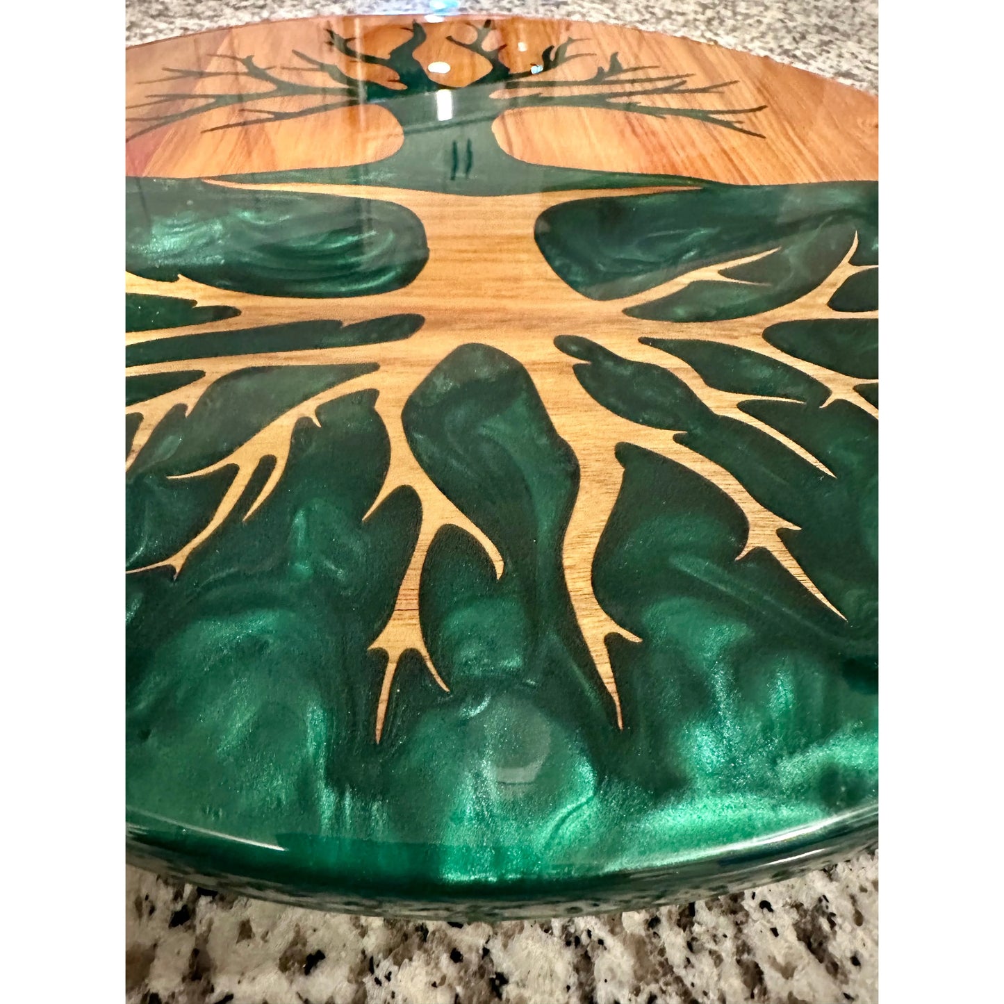 Tree Mirage Lazy Susan Reigada Woodworking