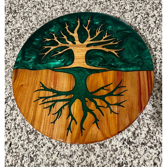 Tree Mirage Lazy Susan Reigada Woodworking