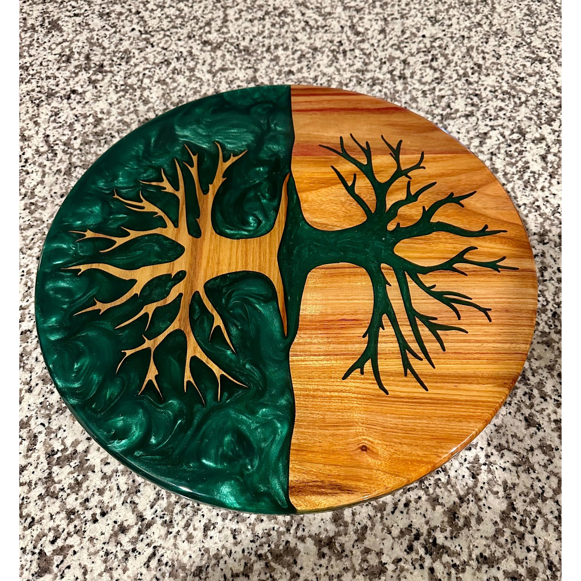 Tree Mirage Lazy Susan Reigada Woodworking