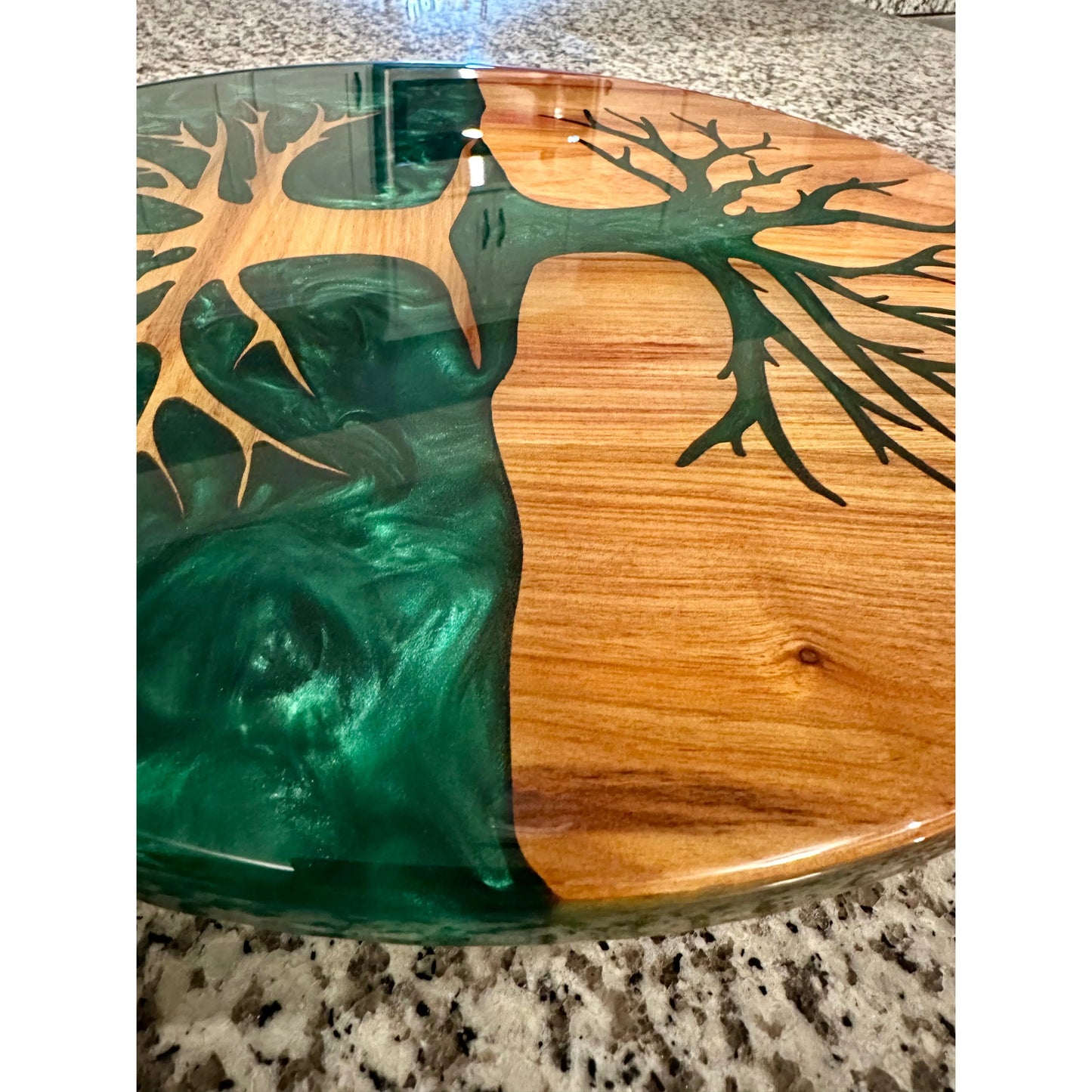 Tree Mirage Lazy Susan Reigada Woodworking