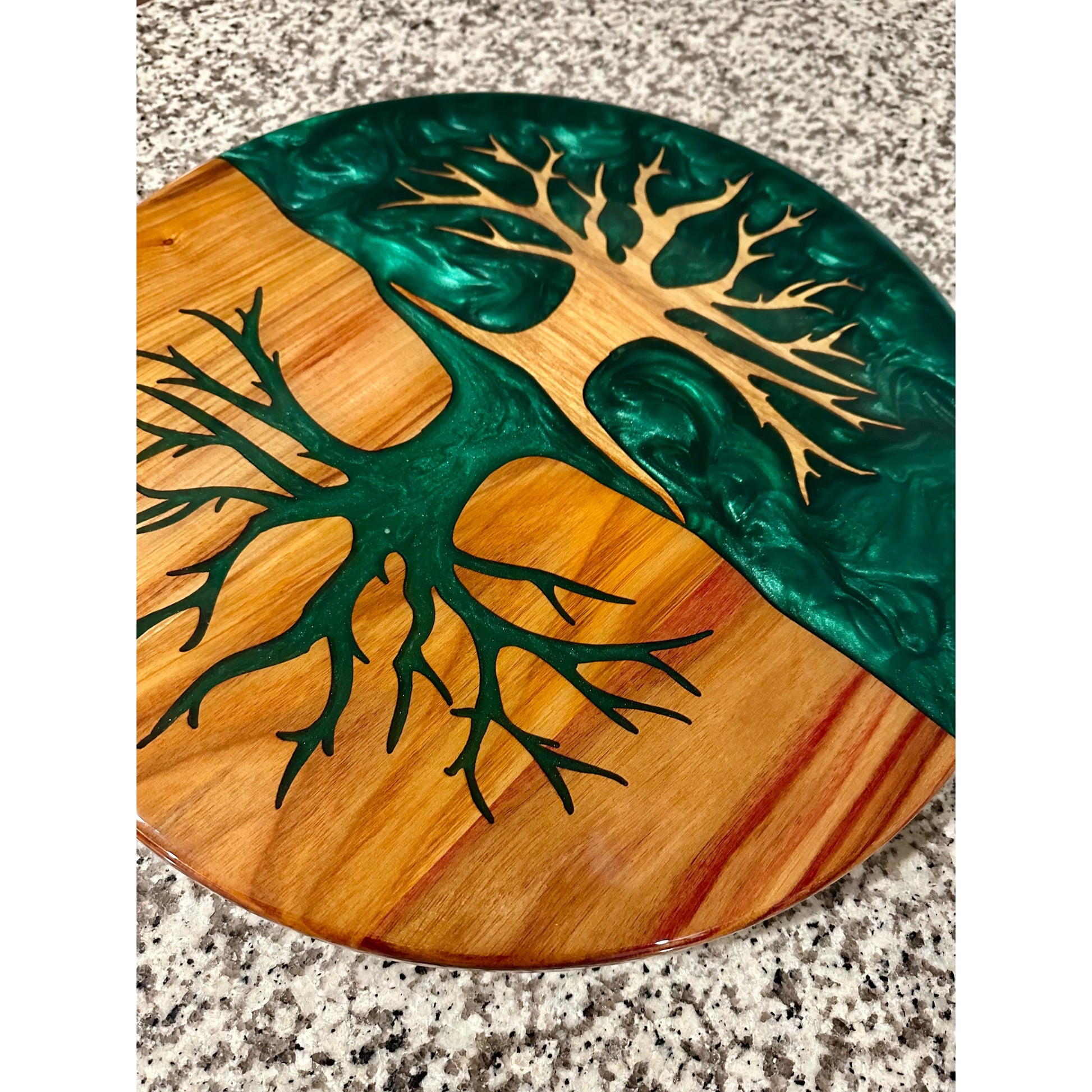Tree Mirage Lazy Susan Reigada Woodworking