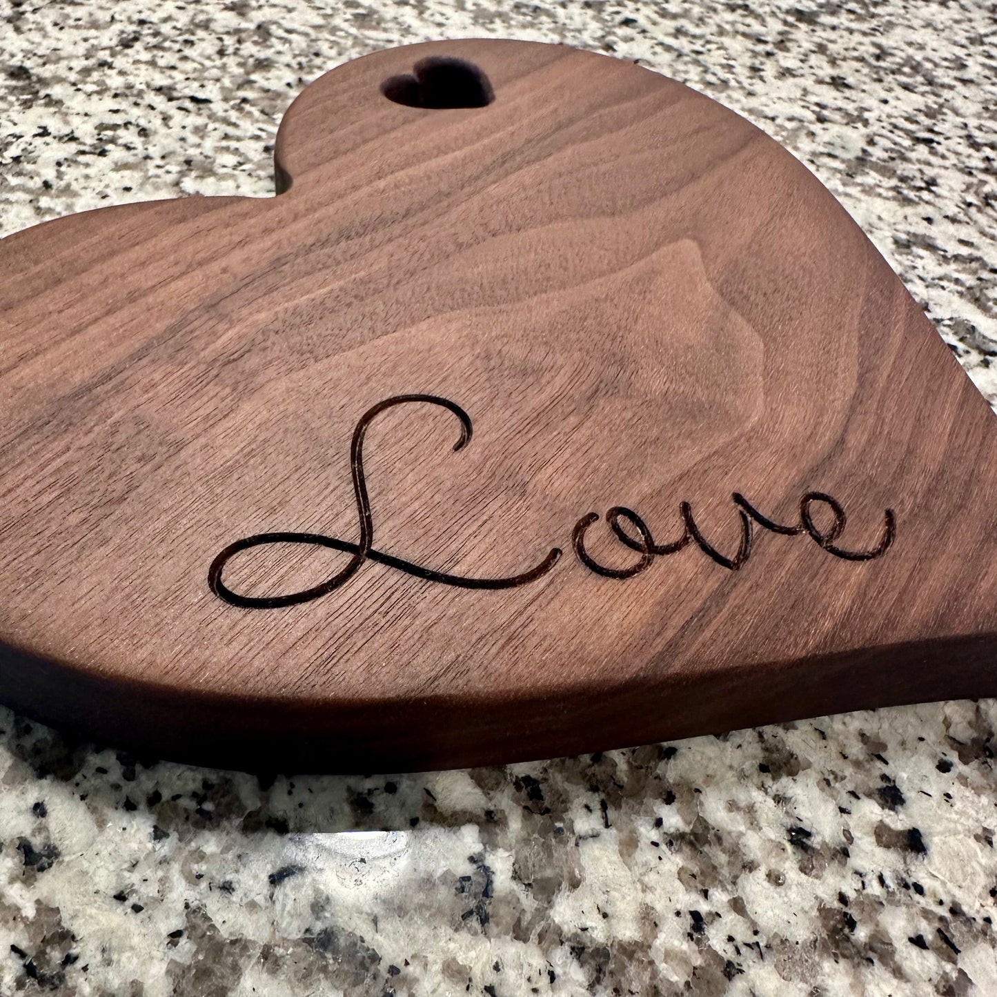 Small Heart Shaped Charcuterie Board Reigada Woodworking