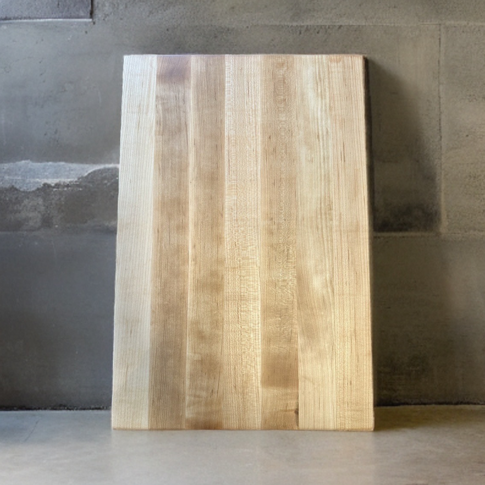 Hard Maple Cutting Board Edge Grain Reigada Woodworking