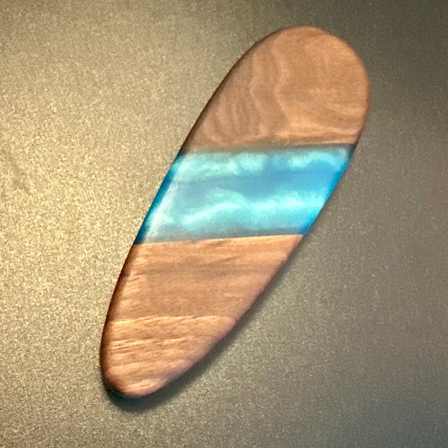 Bottle Openers - Walnut with Turquoise Blue Epoxy Reigada Woodworking