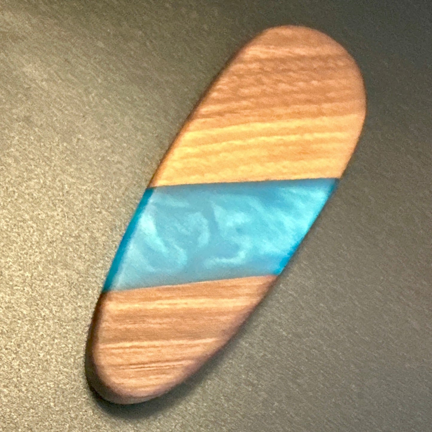 Bottle Openers - Walnut with Turquoise Blue Epoxy Reigada Woodworking