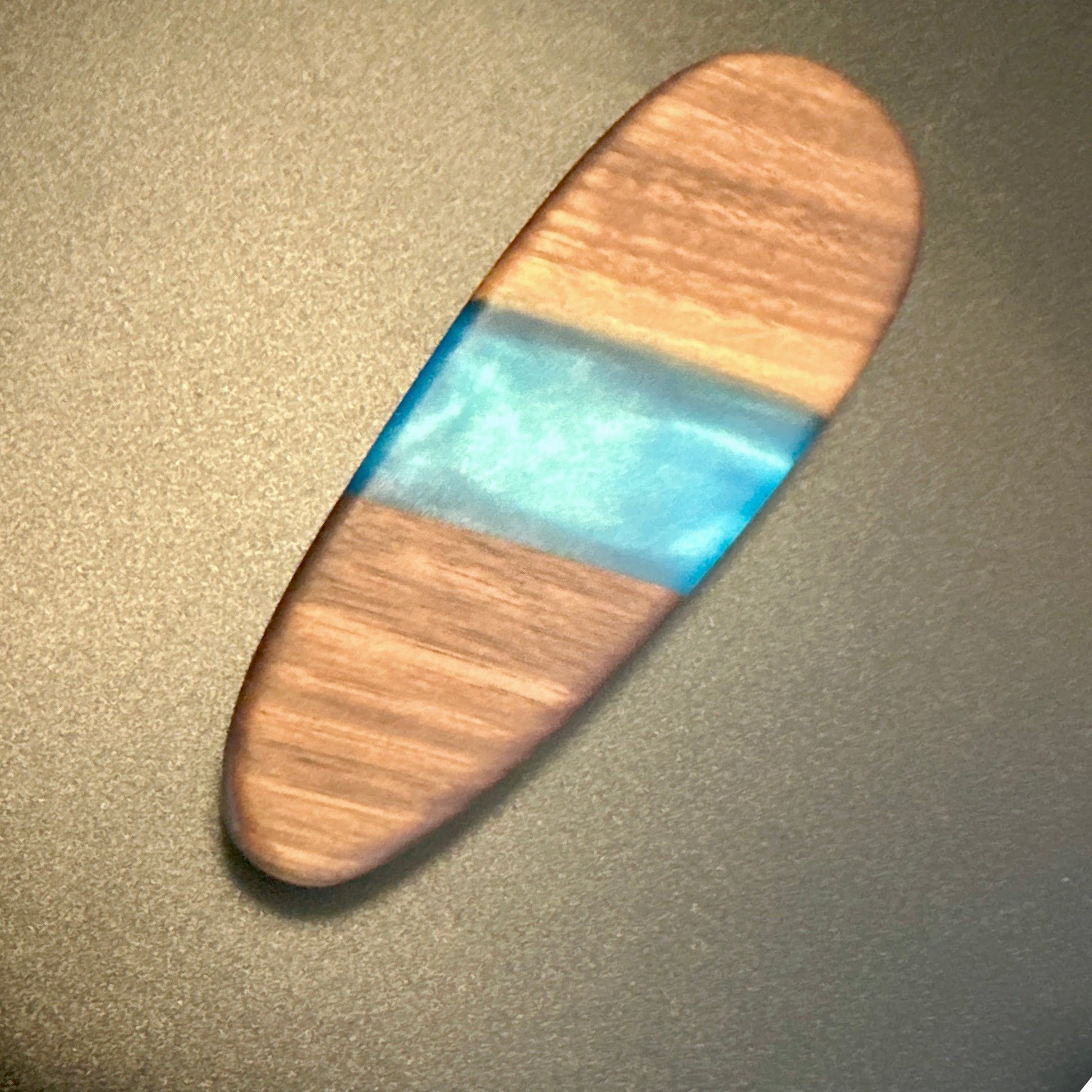 Bottle Openers - Walnut with Turquoise Blue Epoxy Reigada Woodworking