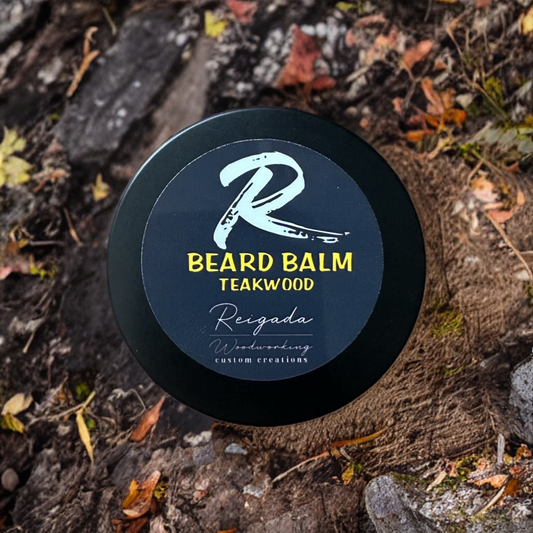 Beard Balm Teakwood Reigada Woodworking