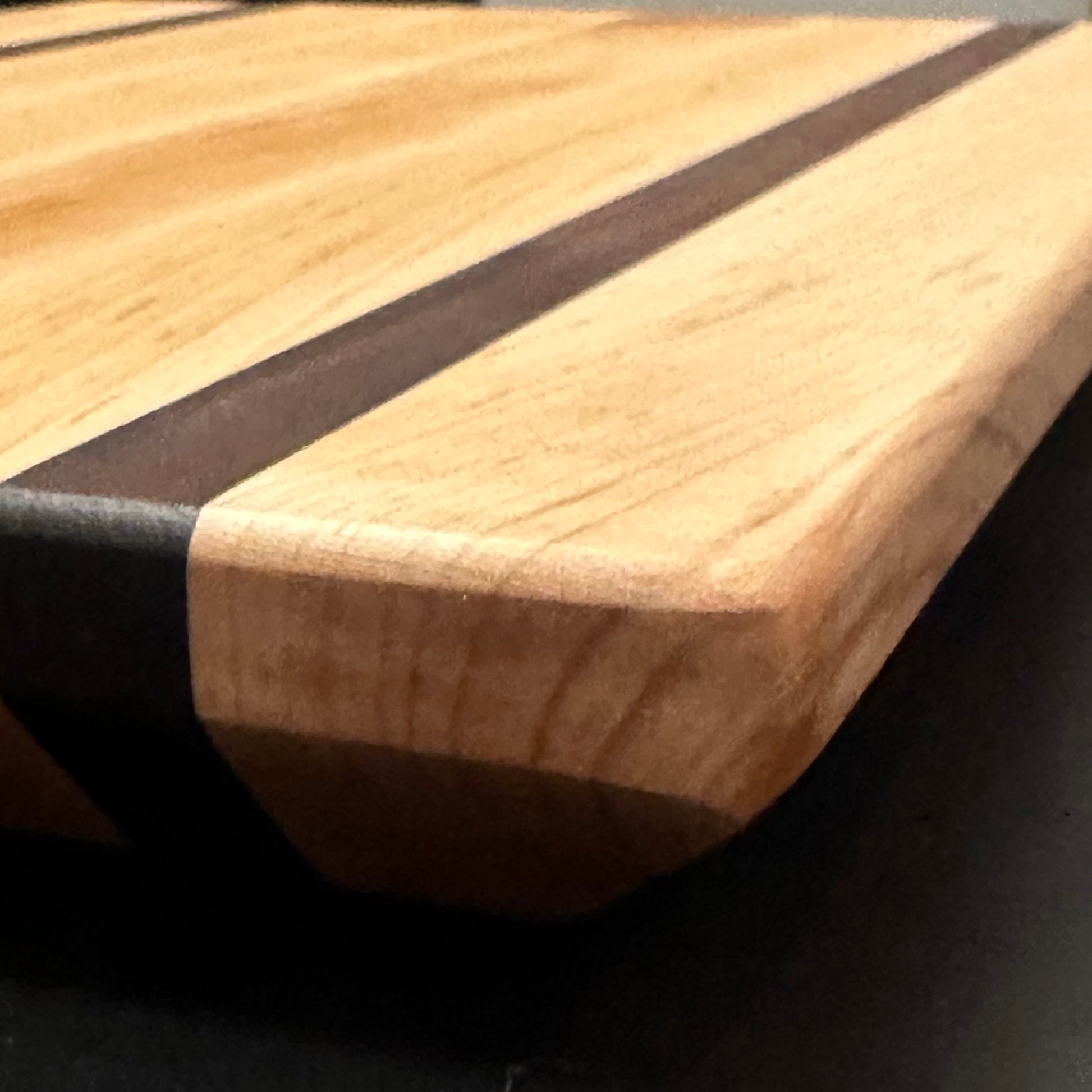 Cutting Board - 12x18 Hard Maple w/ Walnut Reigada Woodworking