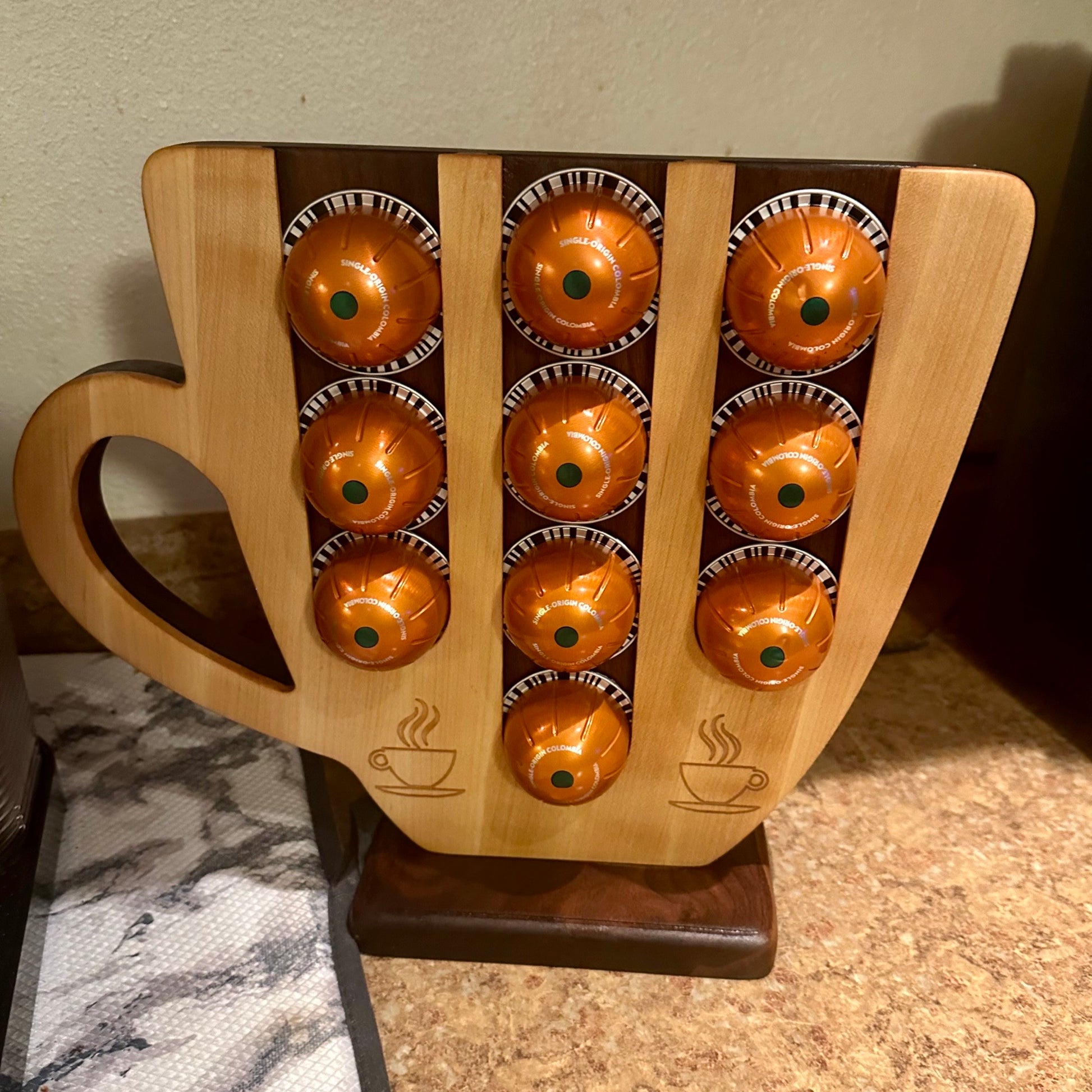 Nespresso Coffee Pod Holder Reigada Woodworking