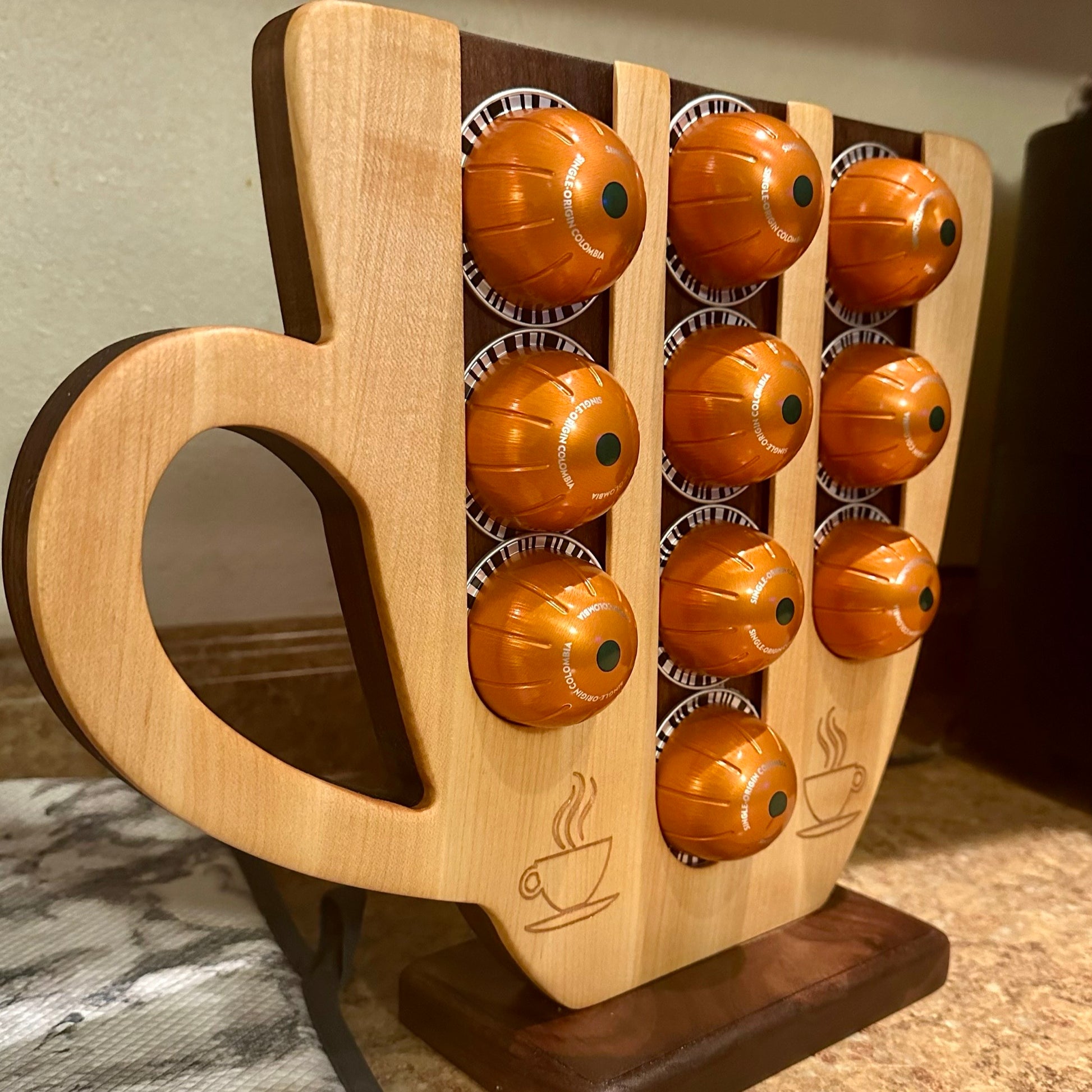 Nespresso Coffee Pod Holder Reigada Woodworking