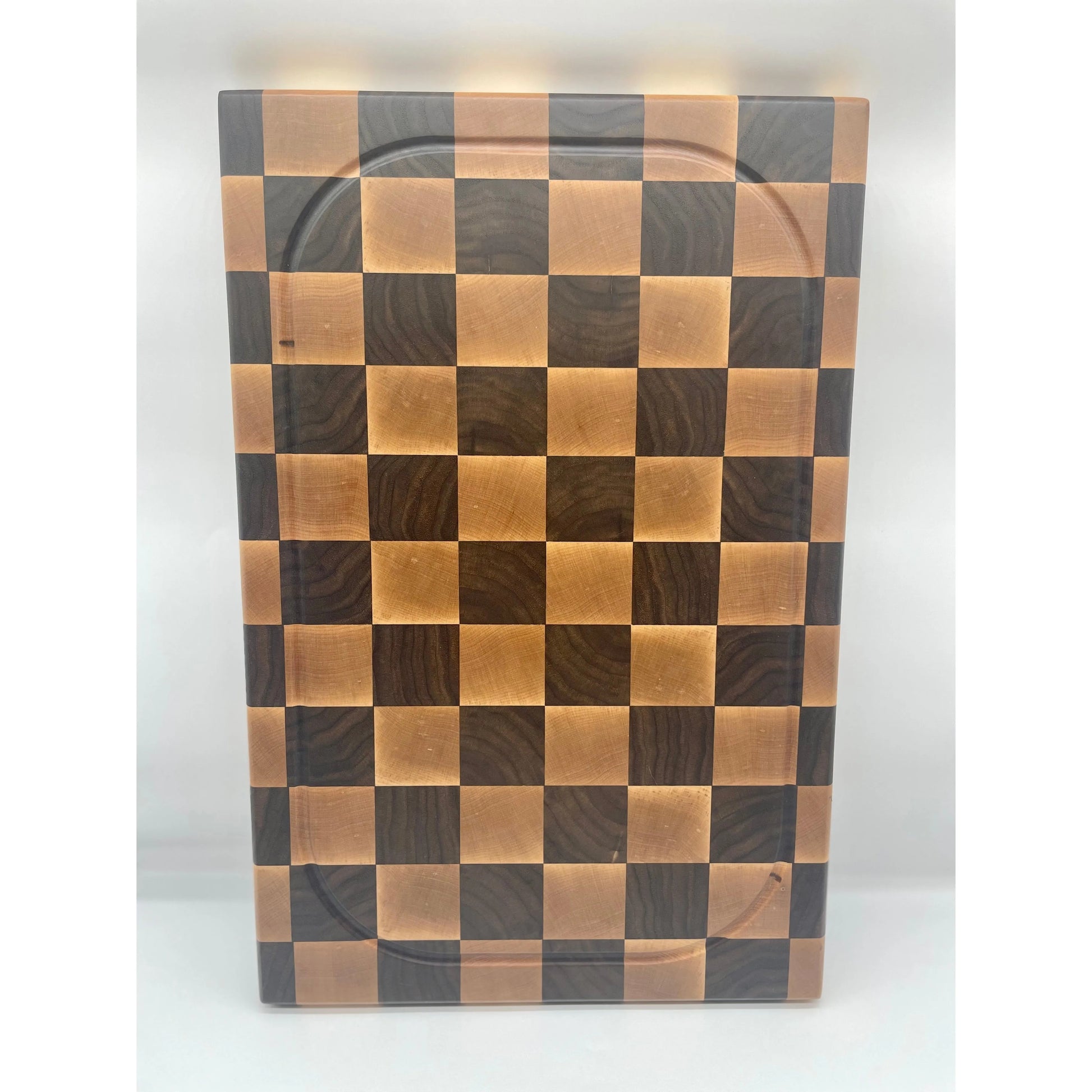 Checkered Cutting Board - Large Reigada Woodworking